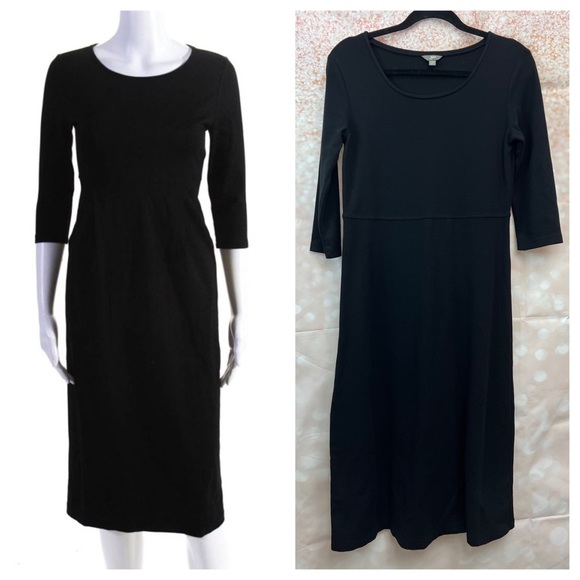 NEW J. Jill 3/4 Sleeve Dress, Stretchy - Picture 10 of 10